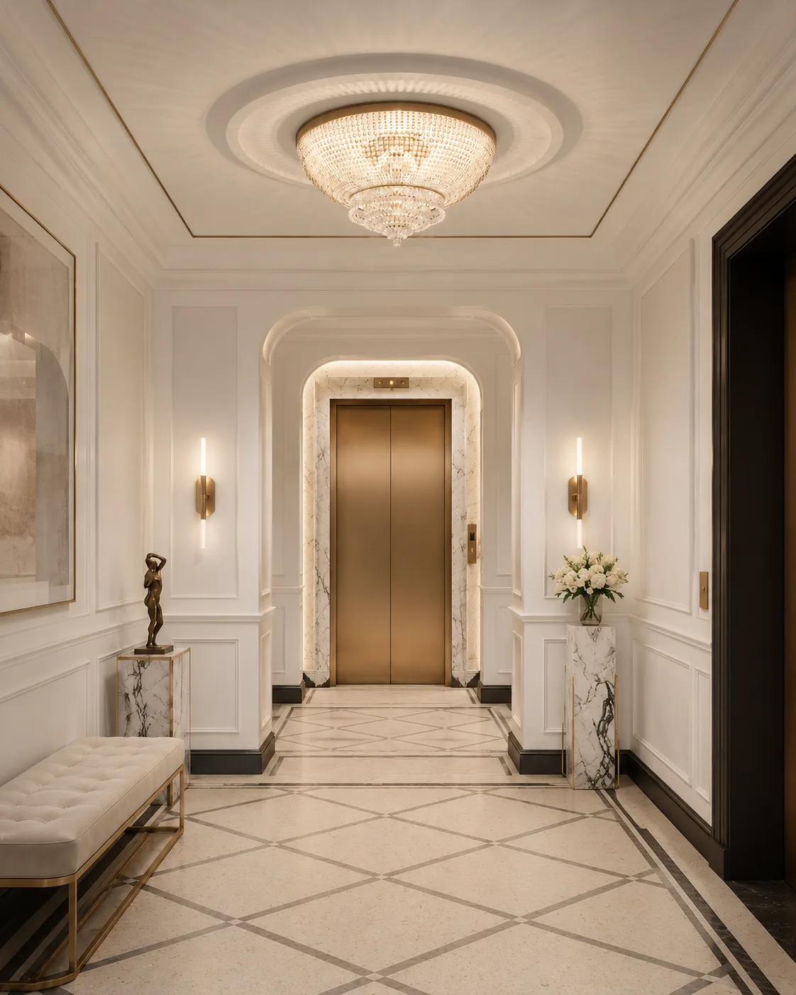 Aménagement intérieur en copropriété et local commercial