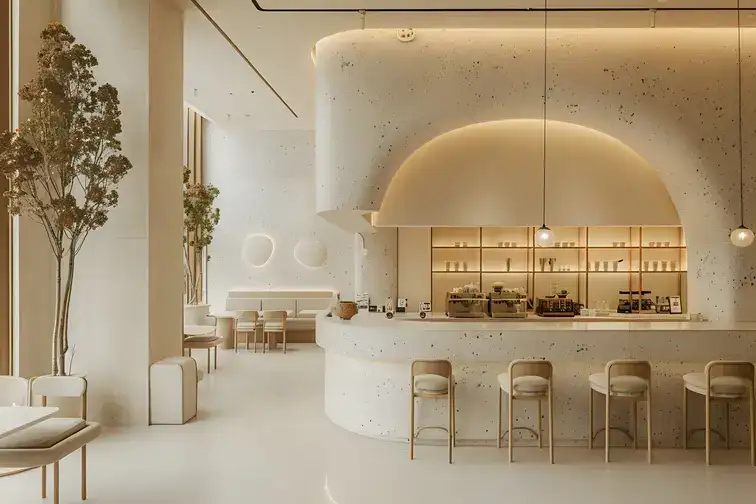 Cuisine de café en marche en avant HACCP