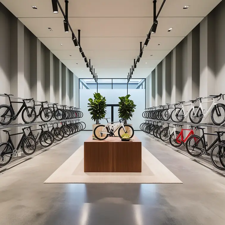 Showroom automobile et concessionnaire conçu par un architecte scénographe