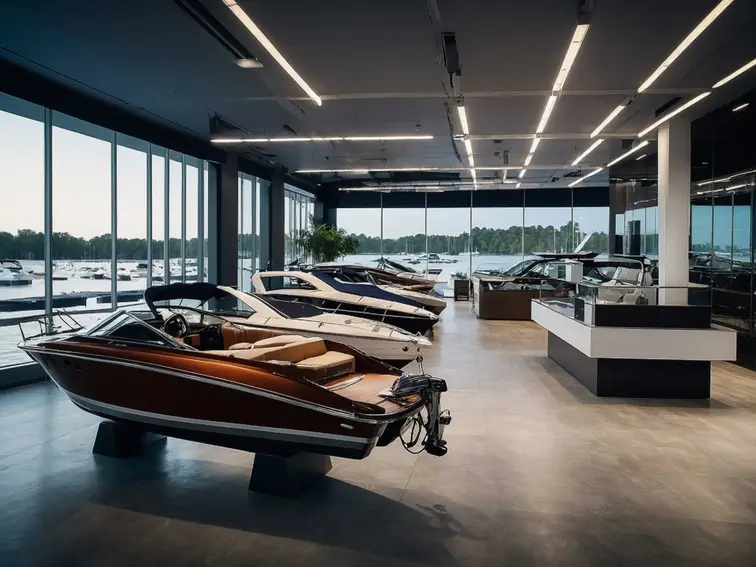 Showroom mode et luxe scénographié comme un écrin muséal