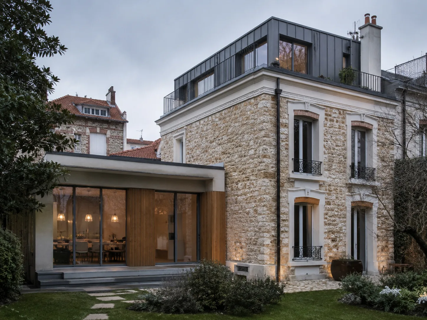 Extension et surélévation à Meudon sous PLUi GPSO