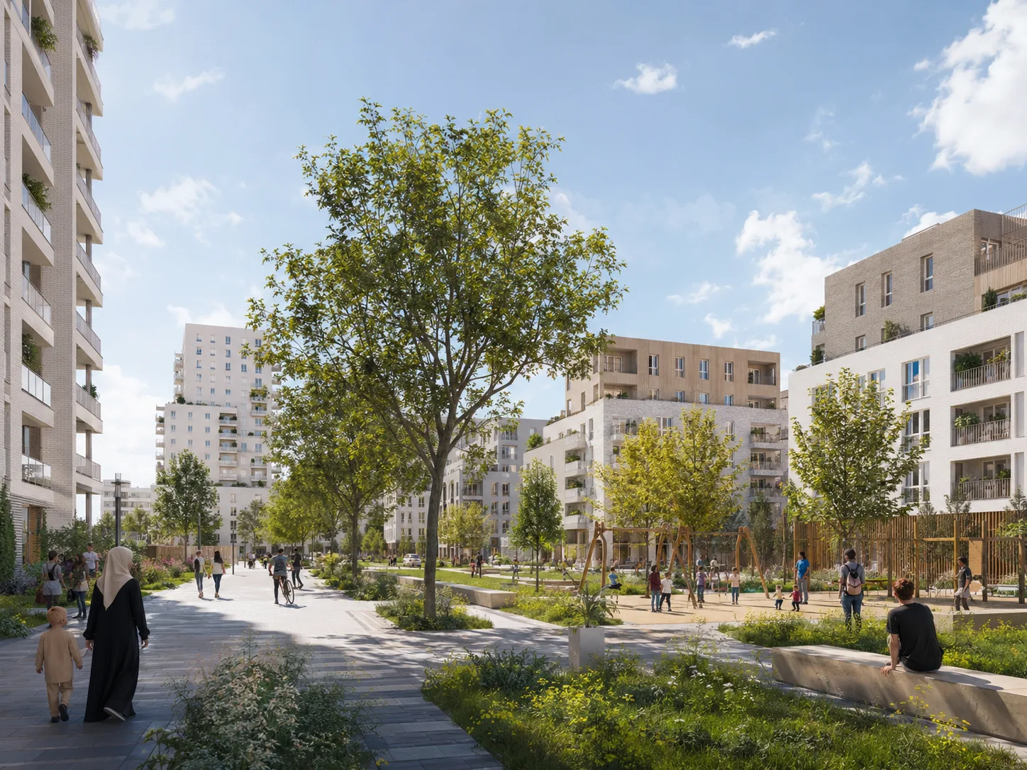 Intervenir dans le quartier prioritaire Saint-Exupéry NPNRU à Poissy