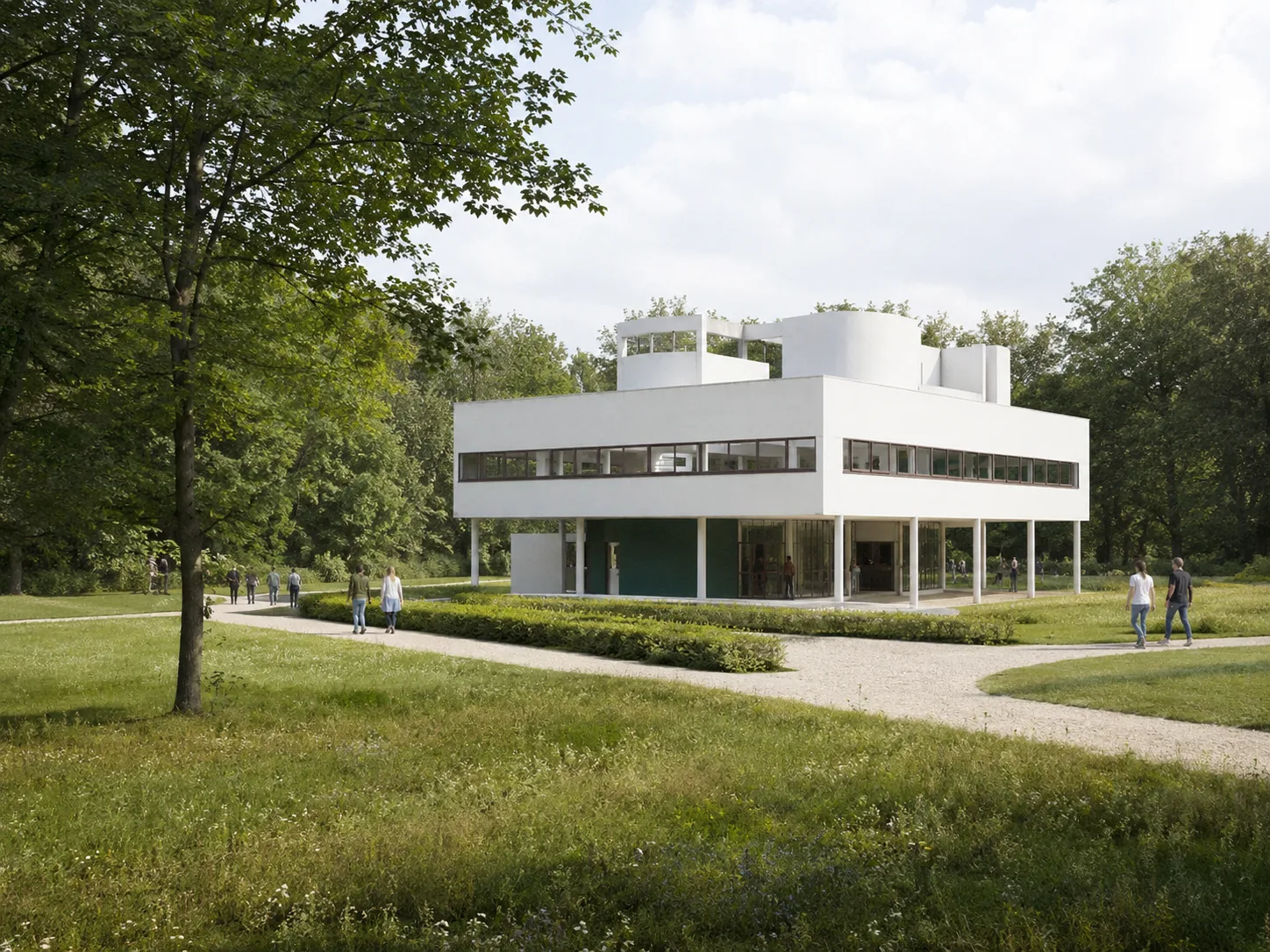 Construire et rénover dans les abords de la Villa Savoye Le Corbusier à Poissy