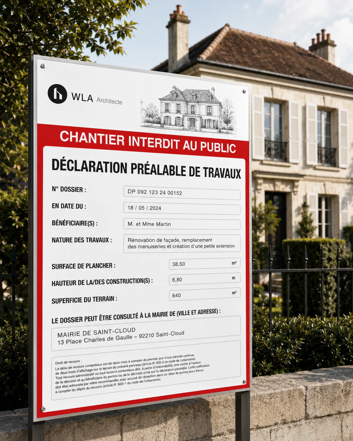 Fin de chantier et cloture des travaux