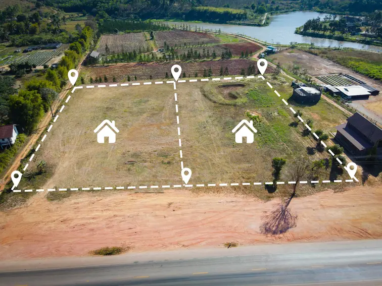 Viabilisation et accès d'un terrain issu de division parcellaire