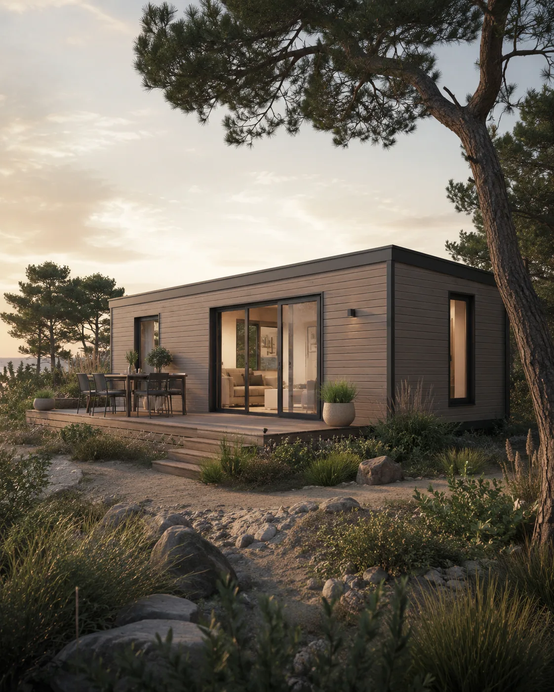 Mobil-home installé en parc résidentiel de loisirs conformément à la réglementation