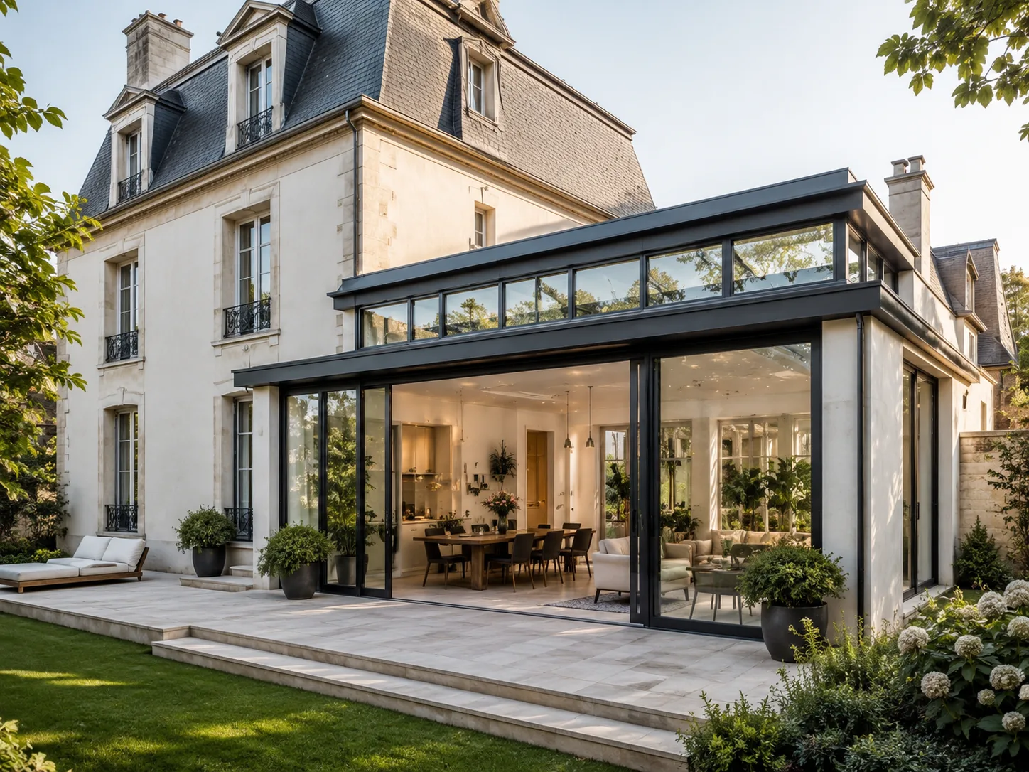 Extension importante nécessitant un permis de construire