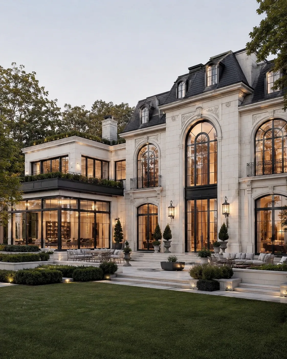 Extension dépassant 150 m² avec signature d'architecte