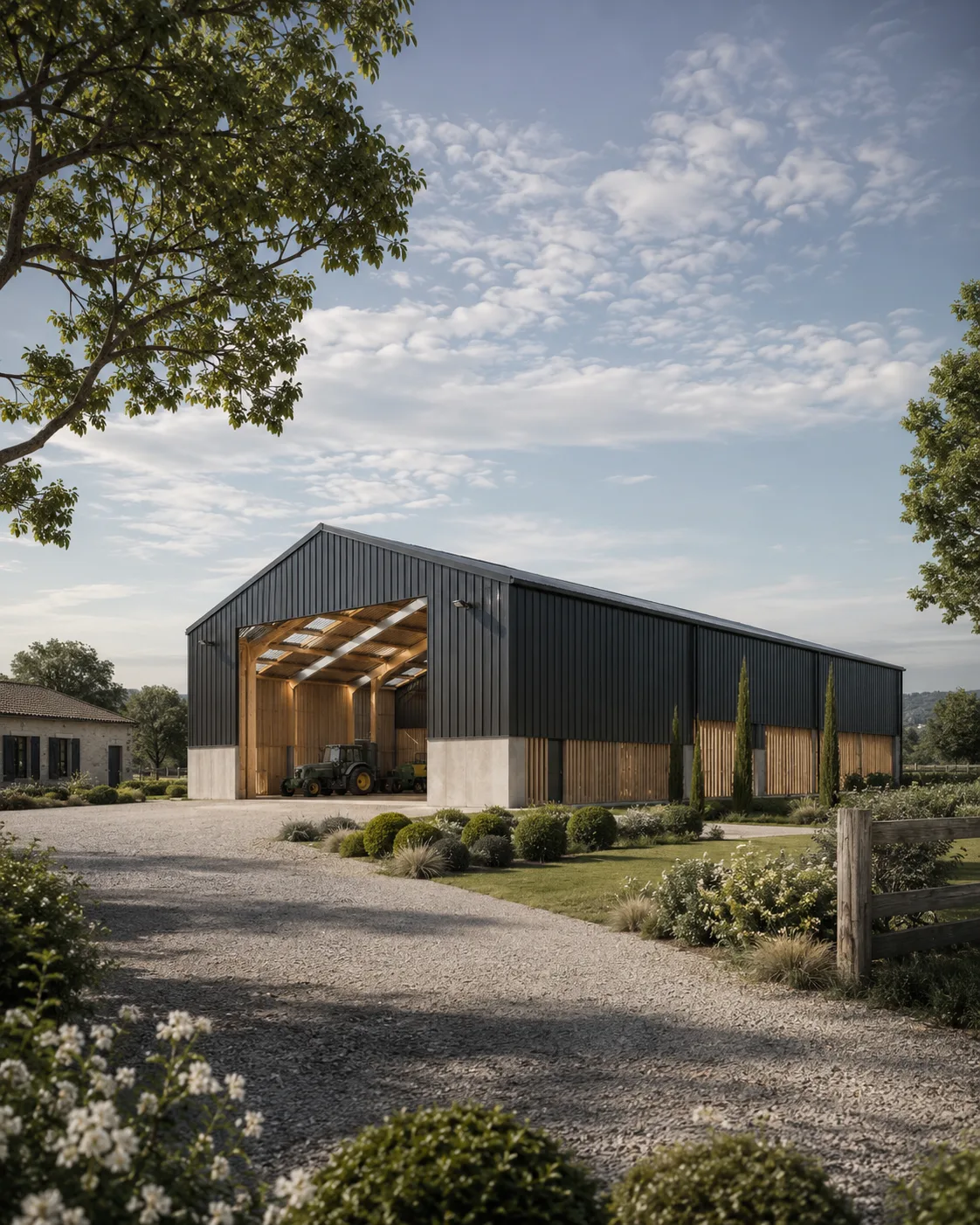 Hangar agricole pour exploitant déclaré
