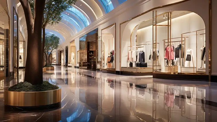 Linéaire de boutiques reconverti en logements