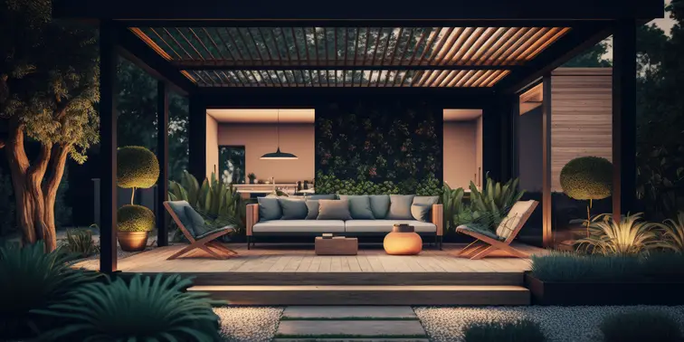 Pergola ouverte sous 20 m² en déclaration préalable de travaux