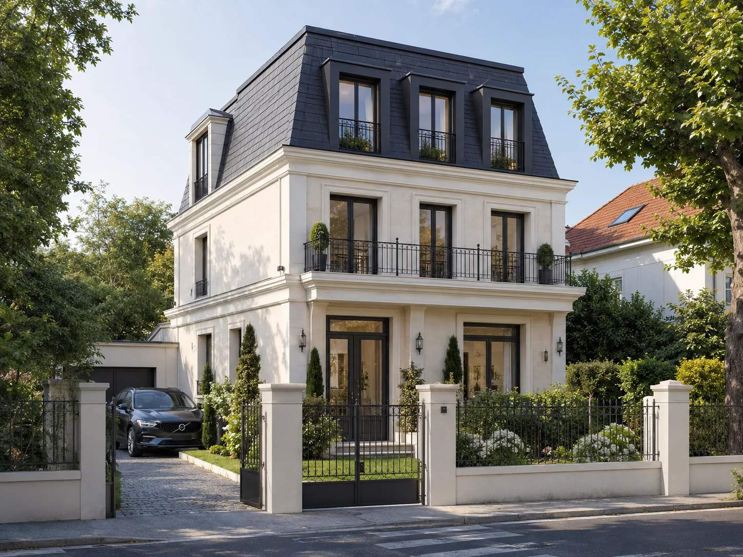 Surélévation d'un pavillon de banlieue francilien en ossature bois