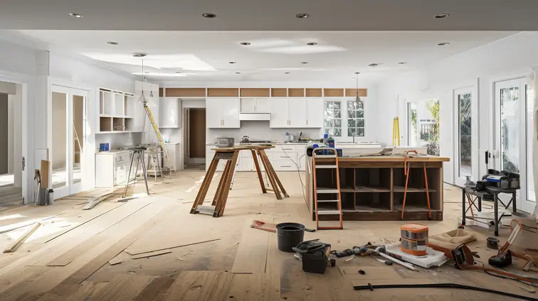 Rénovation lourde avec modification de structure